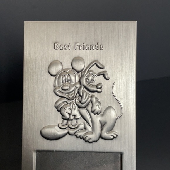 Photo Frame Walt Disney Mickey Mouse Pluto Best Friends Metal Collectible Gift - Picture 2 of 6